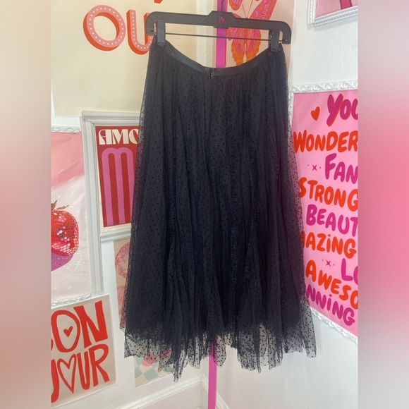 Ungaro Kendall Dotted Mesh Skirt NWT - Picture 8 of 13